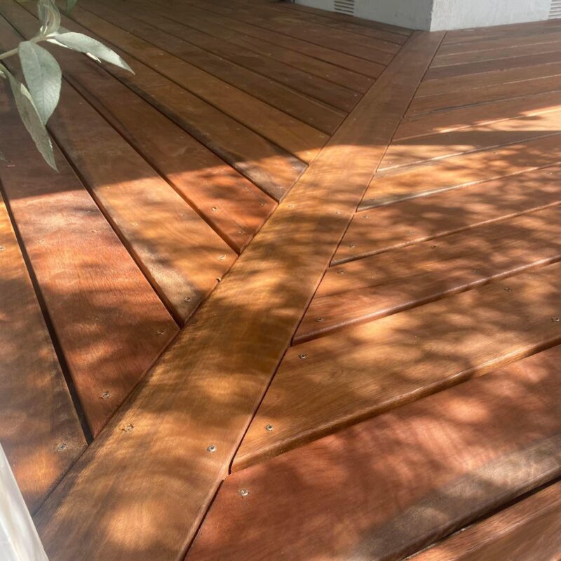 Timber deck